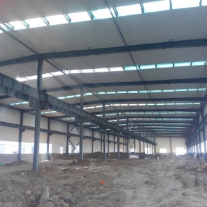 ܇(ch)g䓽Yb installation of steel structure in workshop