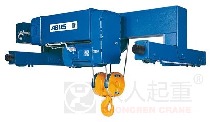 Electric Wire Rope Hoist Type D crab unit