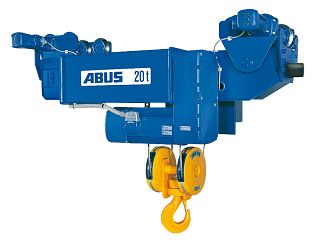 UElectric Wire Rope Hoist Type U Monorail hoist with twin trolleys